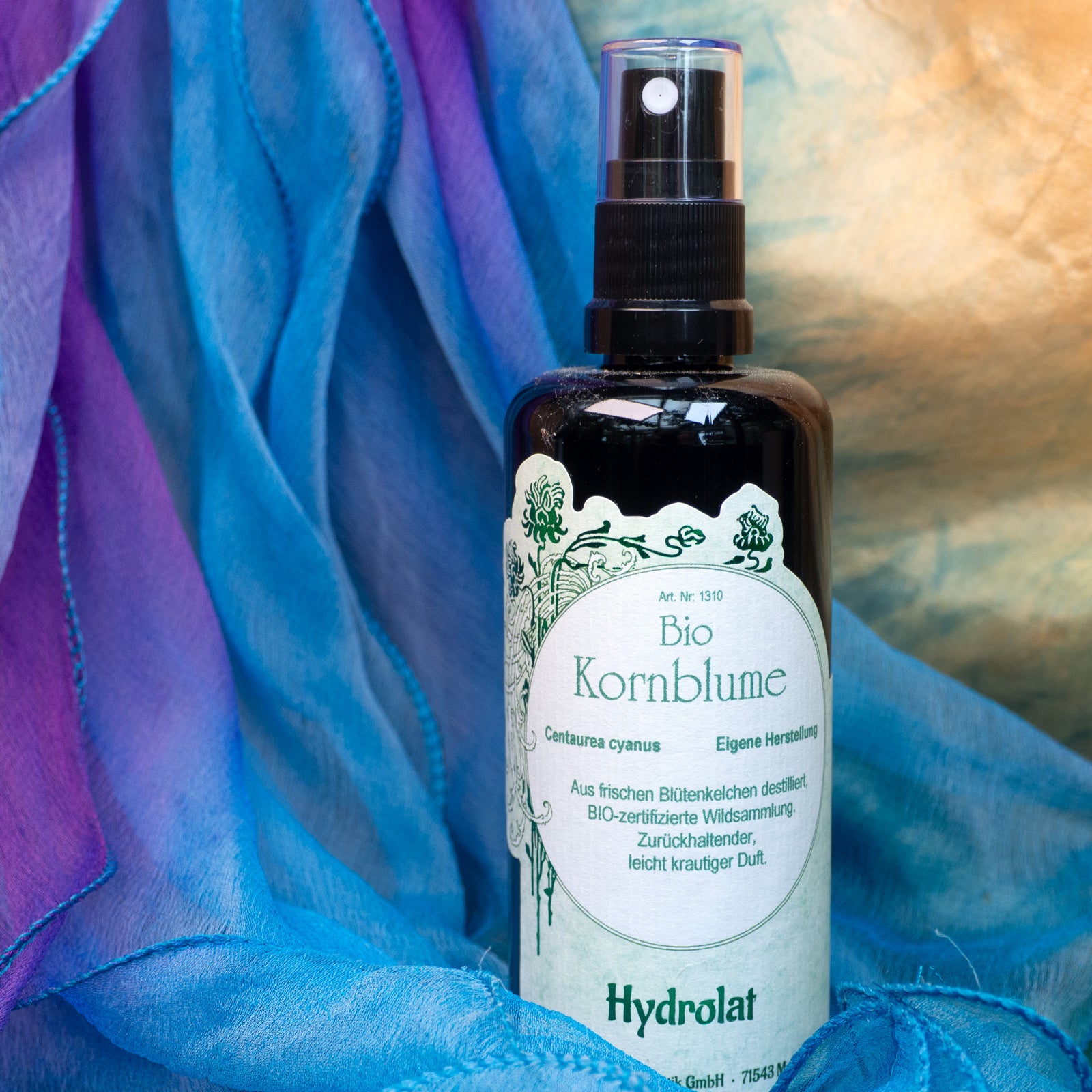 Hydrolat mit Kornblumen