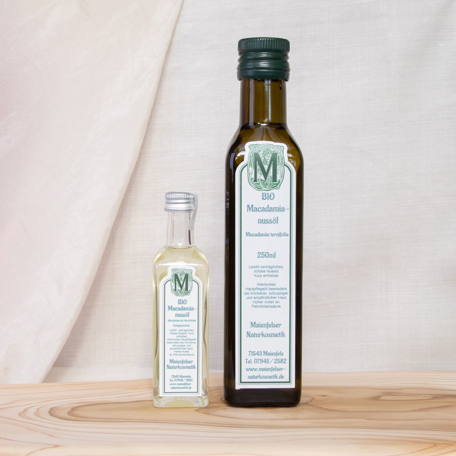 Organic Macadamia Nut Oil
