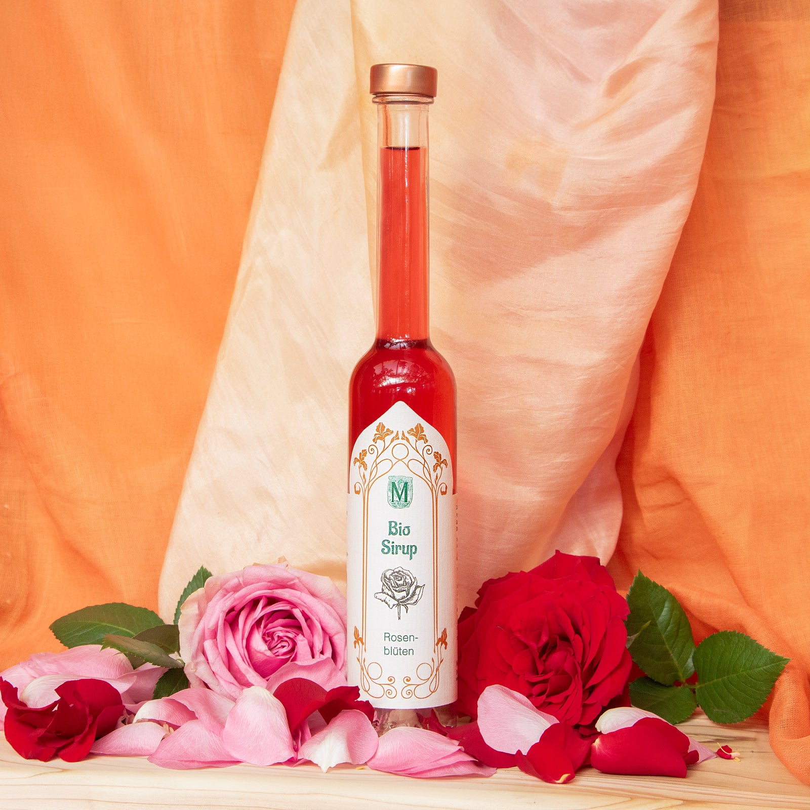 Organic Rose Syrup (60 ml)